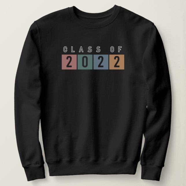 Moletom Classe de presentes de Formandos escolar de 2022 (Frente do Design)