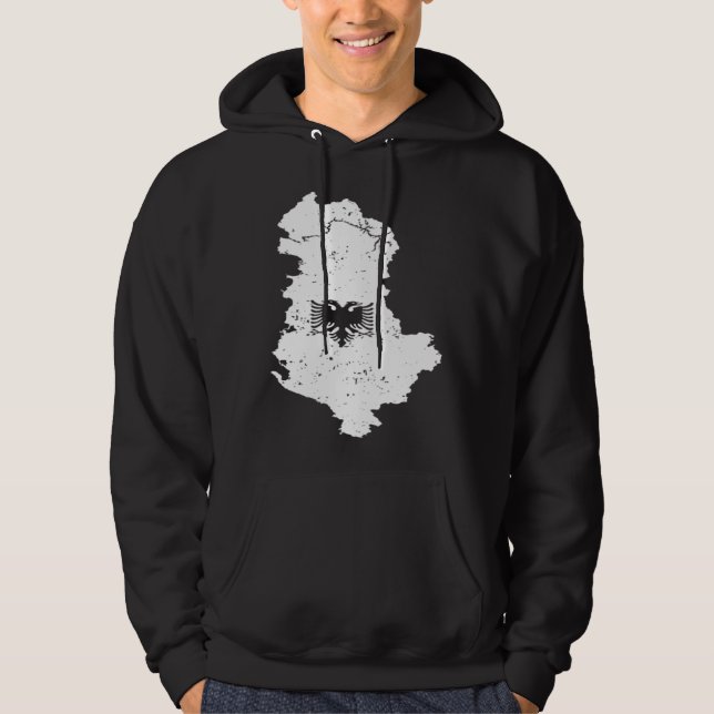 Moletom Classic Albania Double Head Eagle Shqiponja Albani (Frente)