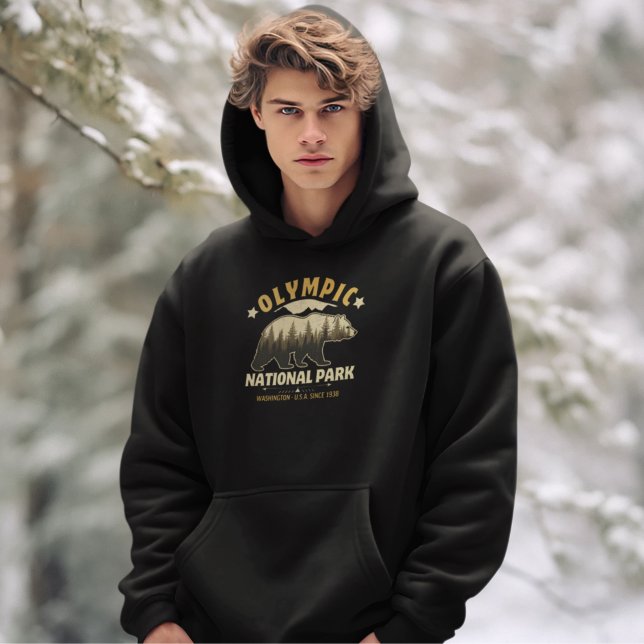 Moletom Classic Forest Vista at Olympic National Park (Criador carregado)