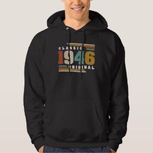 Moletom Clássico 1946 Original 76 Aniversário 76 Anos