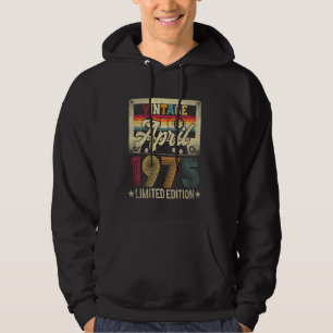 Moletom Clássico Abril 1975 50º Aniversário 50 Anos Engraç