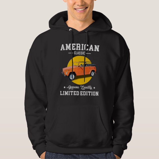 Moletom clássico americano genuíno edição limitada V (Frente)