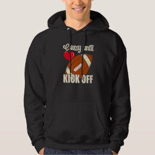 Moletom Clássico até Jogo do Dia do Jogo Mo Americano de F