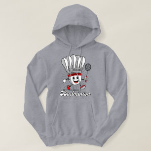 Moletom Clássico Mascote de Badminton