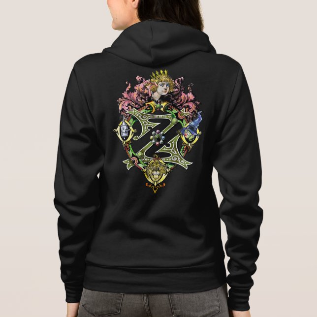 Moletom Clássico: Um Feiticeiro de Oz Royalty Hoodie (Verso)