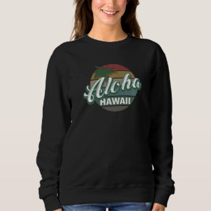 Moletom Clássico Vintage Aloha Hawaii Paraíso