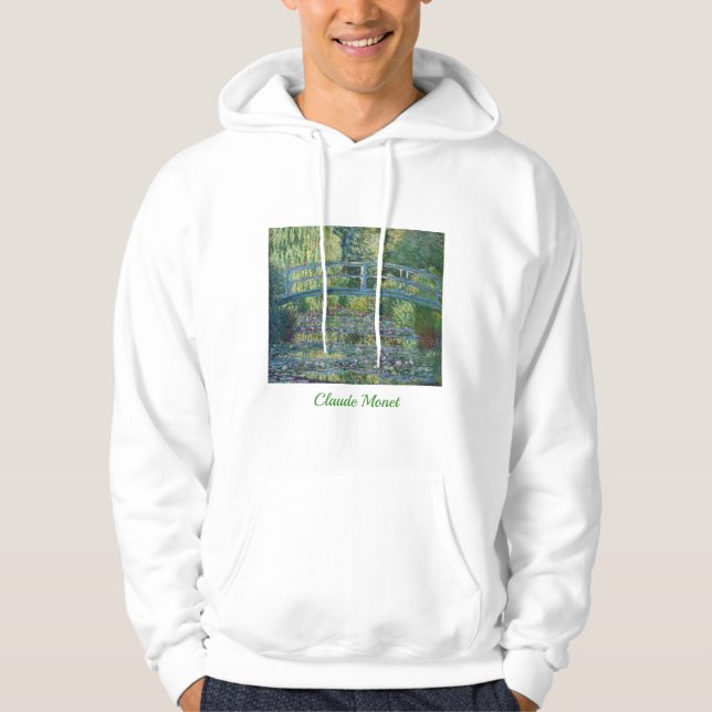 Moletom Claude Monet - Lago de Nenúfares, Harmonia Verde (Frente)