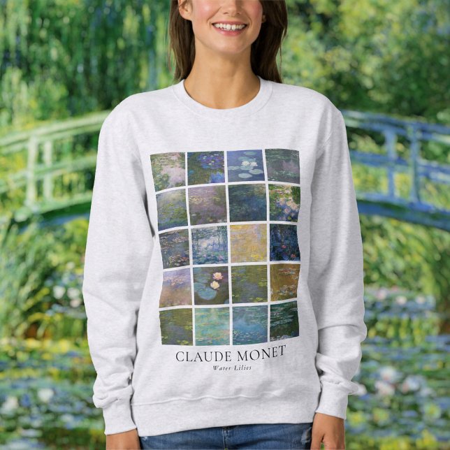 Moletom Claude Monet Water Lily (Criador carregado)