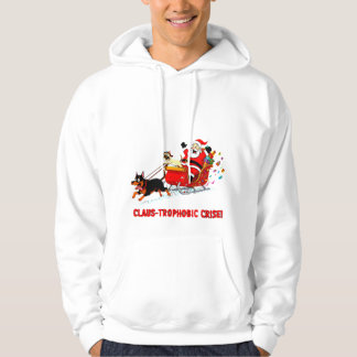 Moletom Claus-trophic Crise: Santa’s Wild Gift Run