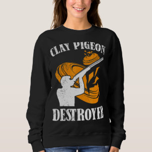 Moletom Clay Pigeon Destroyer Clay Pigeon Disparando