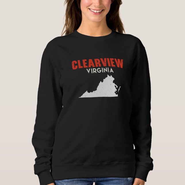 Moletom Clearview Washington USA State America Travel Wash (Frente)
