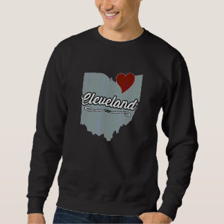 Moletom CLEVELAND Ohio C cidade OH Cidade Estado EUA  Fofo