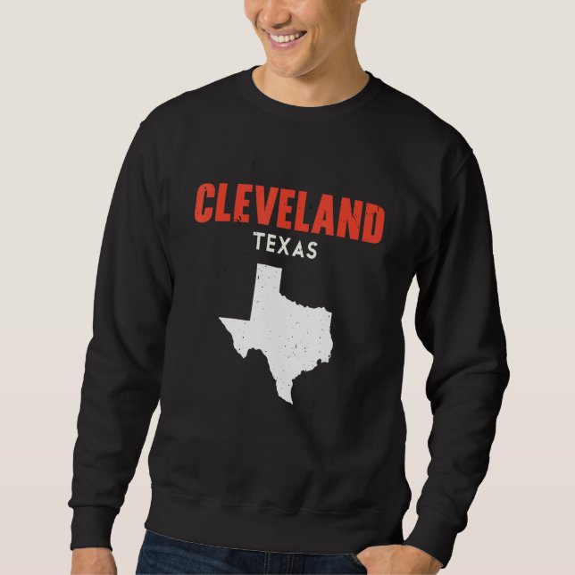Moletom Cleveland Texas USA State America Travel Texas (Frente)