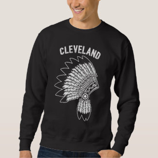 Moletom Cleveland Tribe Headdress Indigenous People Native