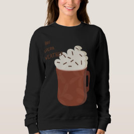 Moletom Clima quente com cacau