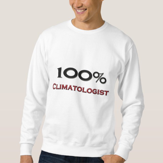 Moletom Climatologist de 100 por cento (Frente)