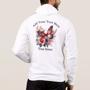 Moletom Clipagem de Sublimação da Primavera Borboleta-9628