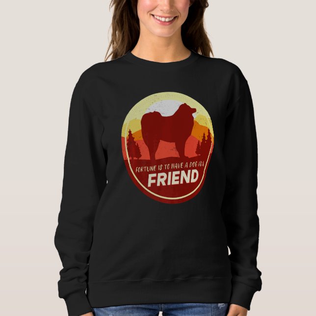 Moletom Cloud Spitz German Spitz Retro 3 (Frente)
