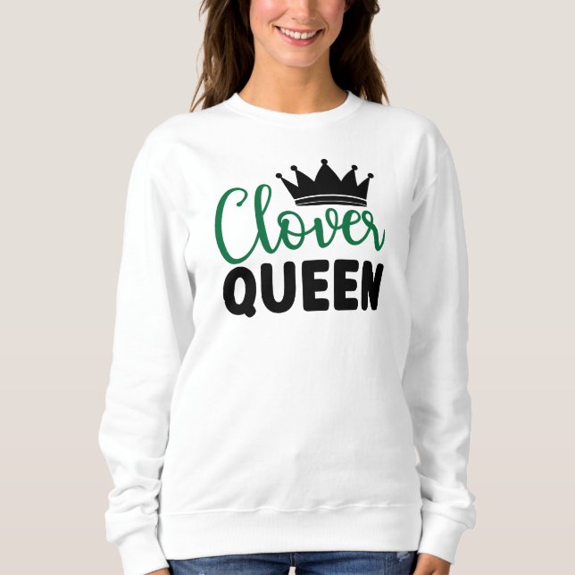 Moletom Clover Queen Charm Design- 60278 (Frente)