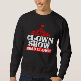 Moletom Clown Show Head Clown