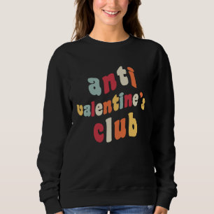 Moletom Clube Anti Dia dos Namorados Retrô V Day 2023 Sing