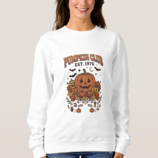 Moletom Clube da Abóbora Est. 1976 Abóbora de Halloween Vi