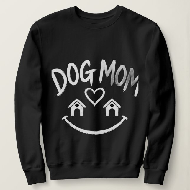 Moletom Clube da Mamãe de Cachorro – Design Fofo para Aman (Frente do Design)