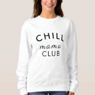 Moletom Clube da Mamãe Legal Amor de Mãe Moderno e Elegant