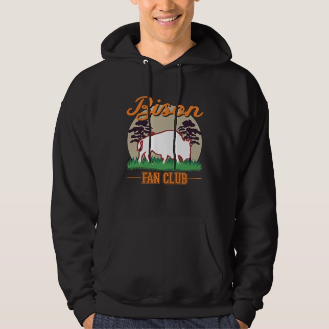 Moletom Clube de Fãs de Bisonho Búfalo Aquático (Frente)
