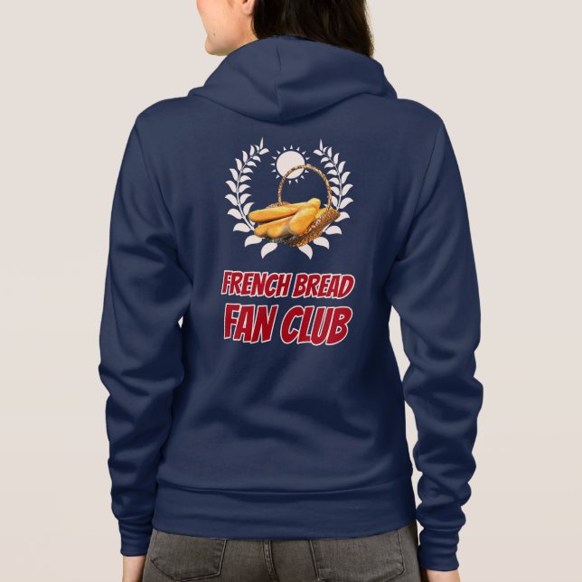 Moletom Clube de Fãs de Pão Francês Design (Verso)