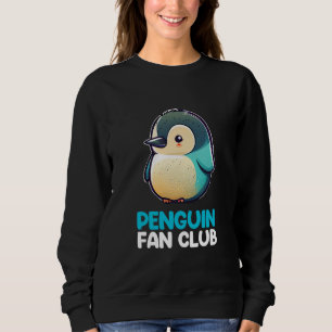 Moletom Clube de Fãs de Pinguim Crianças Meninos Meninas  