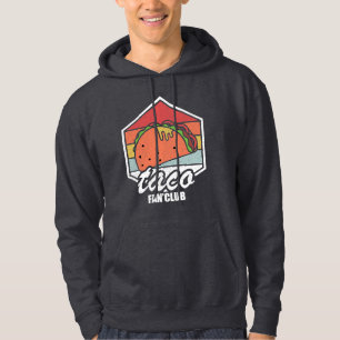 Moletom clube de fãs de taco tacos retrô comida mexicana