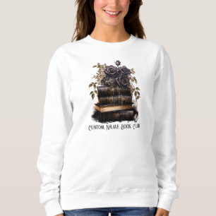 Moletom Clube de Leitura Personalizado Moralmente Cinza
