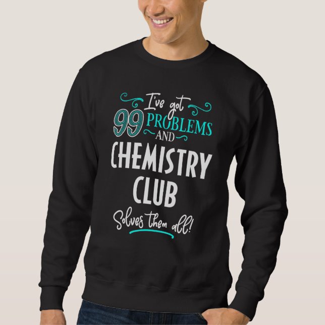 Moletom Clube de Química Design - Clube de Química Resolve (Frente)