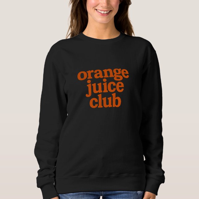 Moletom Clube de suco de laranja (Frente)