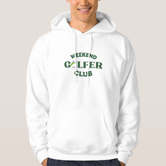 Moletom Clube do Golfista de Fim de Semana – Estilo de Vid (Frente)
