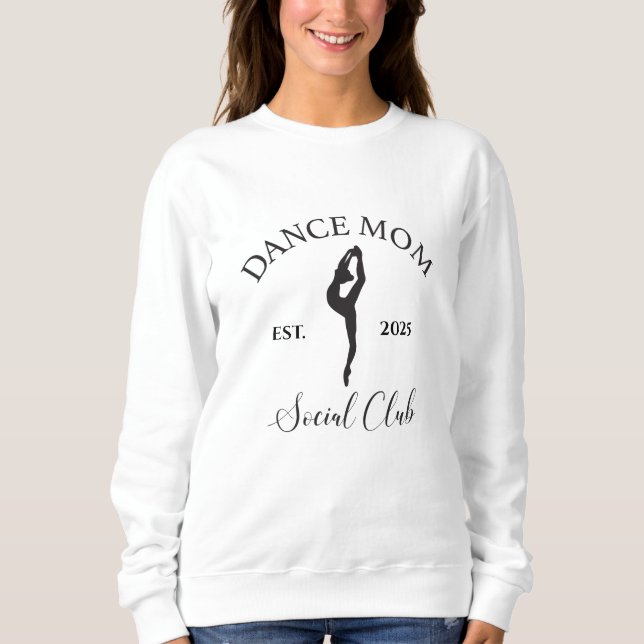 Moletom Clube Social de Mãe de Dança (Frente)