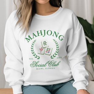 Moletom Clube Social de Mahjong Personalizado