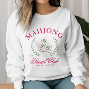 Moletom Clube Social de Mahjong Personalizado