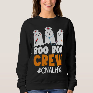 Moletom CNA Life Boo Boo Crew Nurse Ghost Halloween Costum