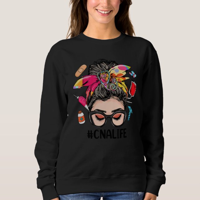 Moletom CNA Life Coque Desgrenhado Mulheres CNA (Frente)