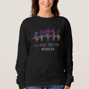 Moletom Cna Live Love Save Lives Tie Dye Certified Nury