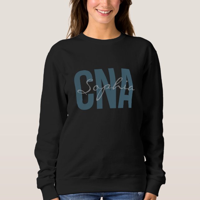 Moletom CNA Personalized Name Bold Typography (Frente)