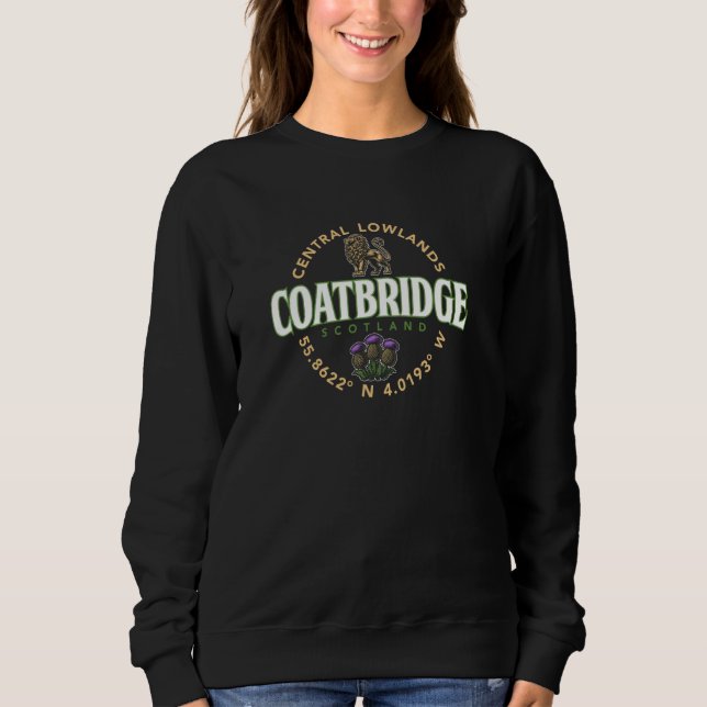 Moletom Coatbridge Scotland Central Lowlands Coordination  (Frente)