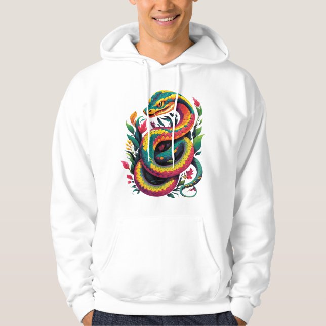 Moletom Cobra colorido (Frente)
