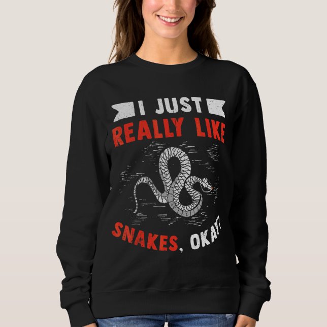 Moletom Cobra de Cobra de padrão masculino (Frente)