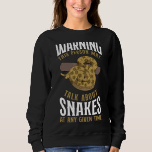 Moletom Cobra Serpente Avisando Essa Pessoa Que Posso Fala