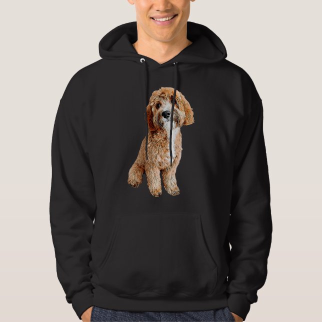 Moletom Cockapoo Cavapoo Spoodo Doodle Cachorro (Frente)