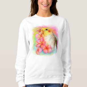 Moletom Cockatiel com frangipani