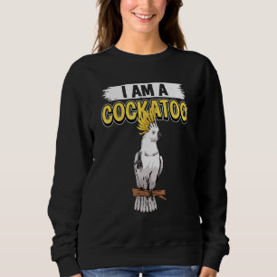 Moletom Cockatoos Citar Papagaio Eu Sou Cockatoo
